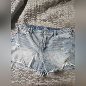 Time And Tru Size 14 High Rise Shorts